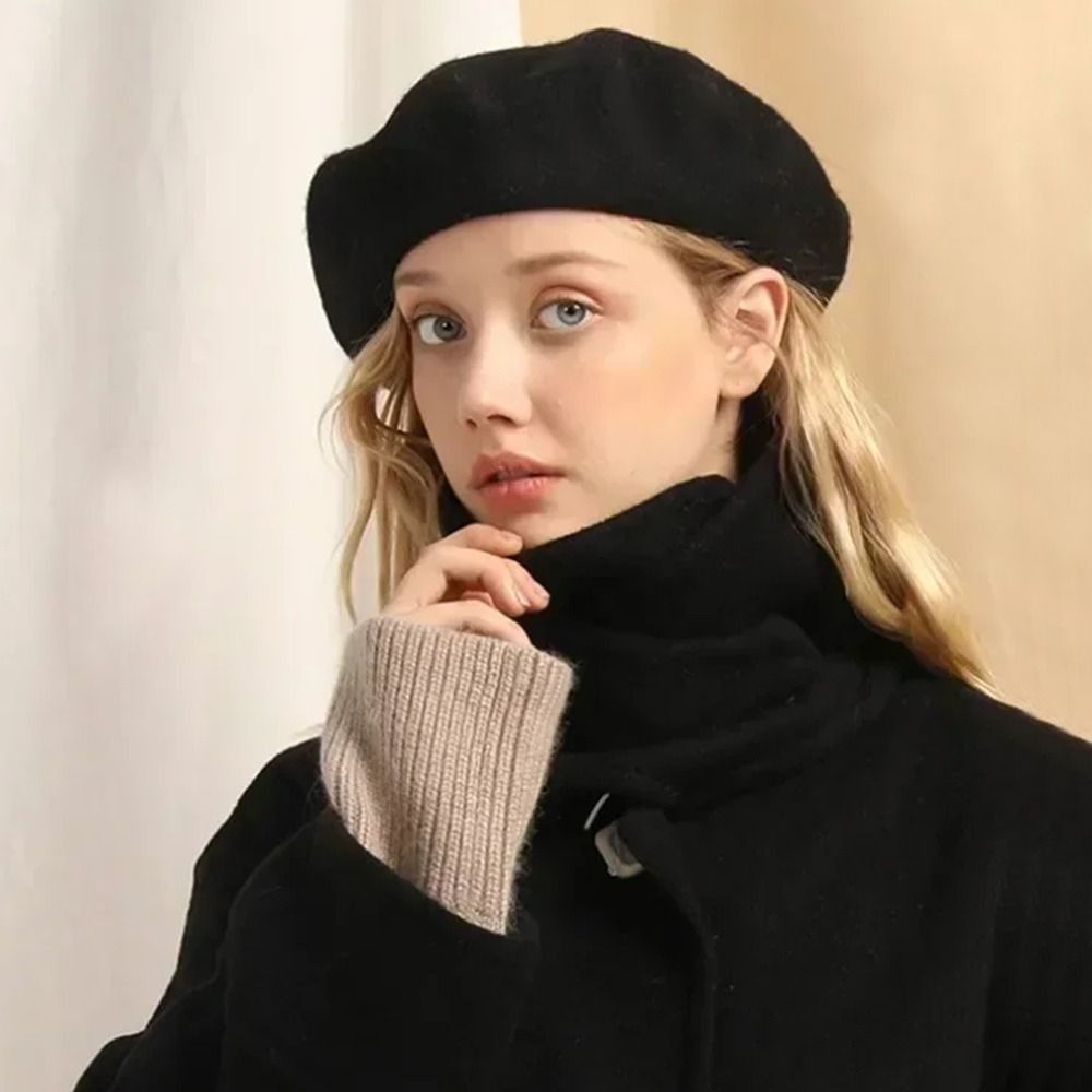 Beret French Wool - Fashion Warm Winter Wool Berets Hat