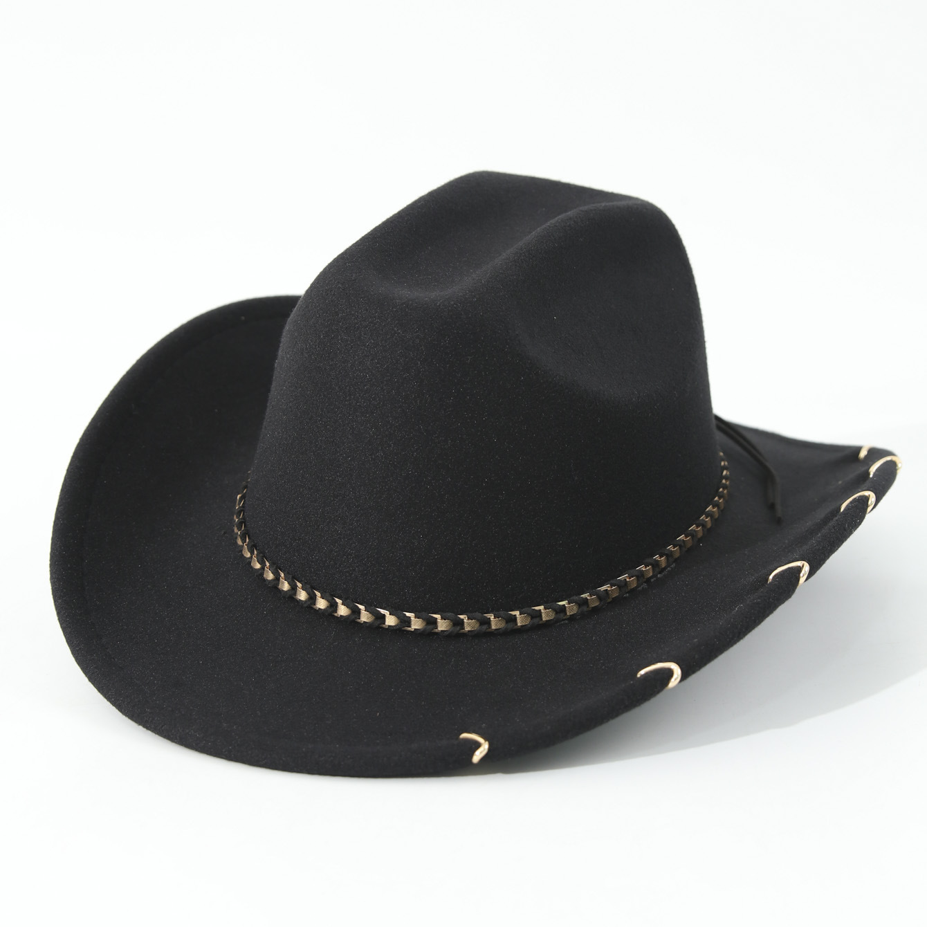 Felt Cowboy Hat with Rivets, W - Cowboy Hat Straw review and price