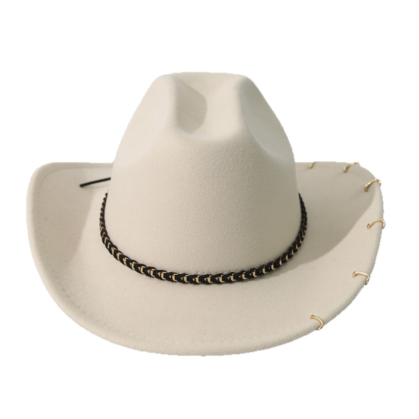 Felt Cowboy Hat with Rivets, W - Cowboy Hat Straw review and price