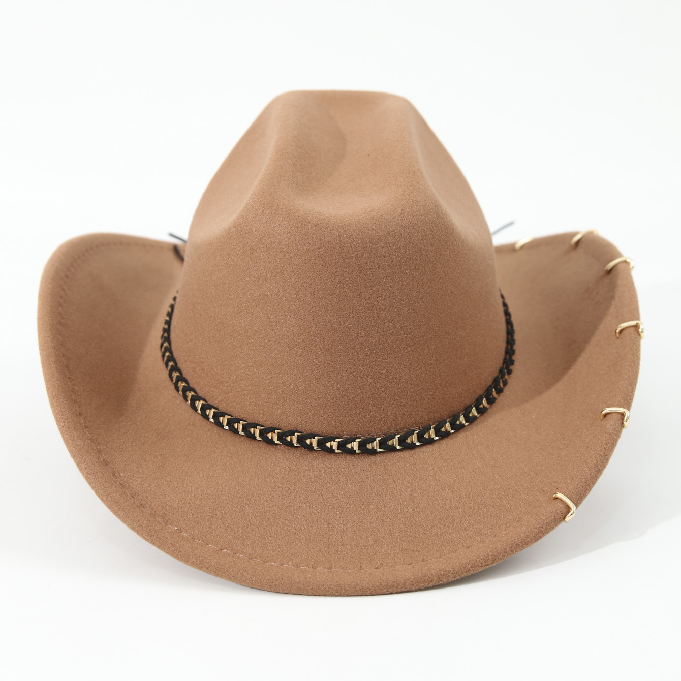 Felt Cowboy Hat with Rivets, W - Cowboy Hat Straw review and price