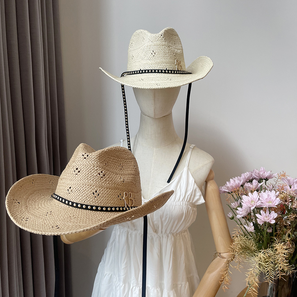 New Wide Brim Cowboy Straw Hat - Cowboy Hat Straw review and price