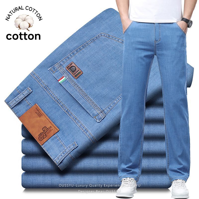 Summer Thin Men's Elastic Cott - Levis Jeans 501 review and price