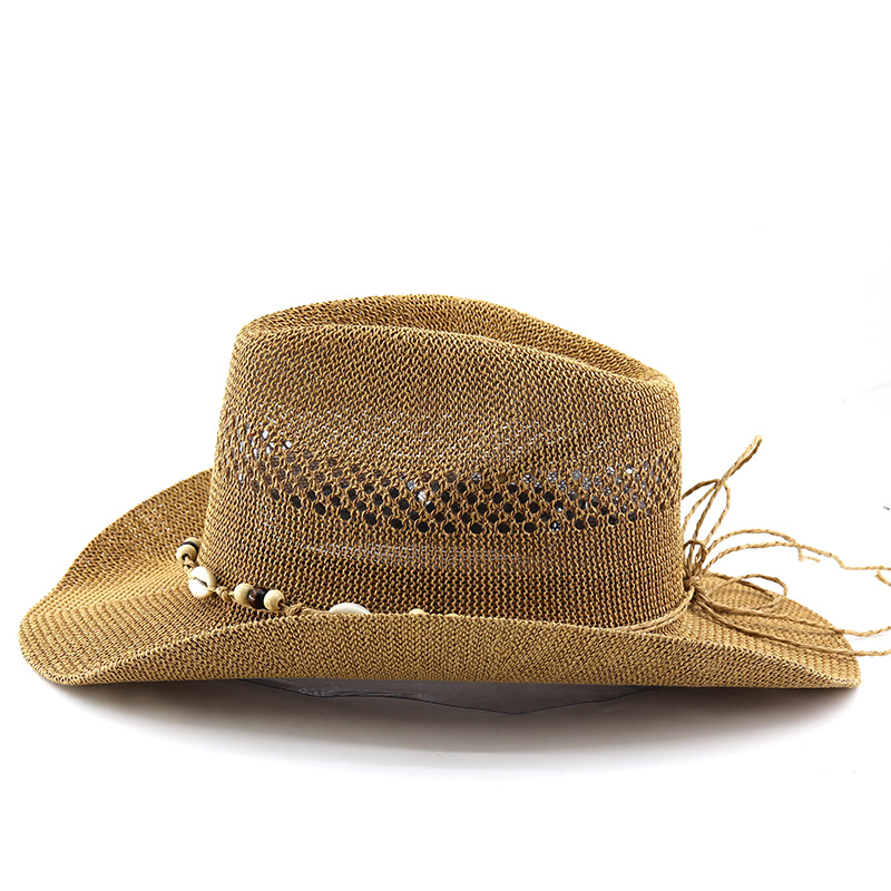 2026 New summer Hollow out bre - Cowboy Hat Straw review and price
