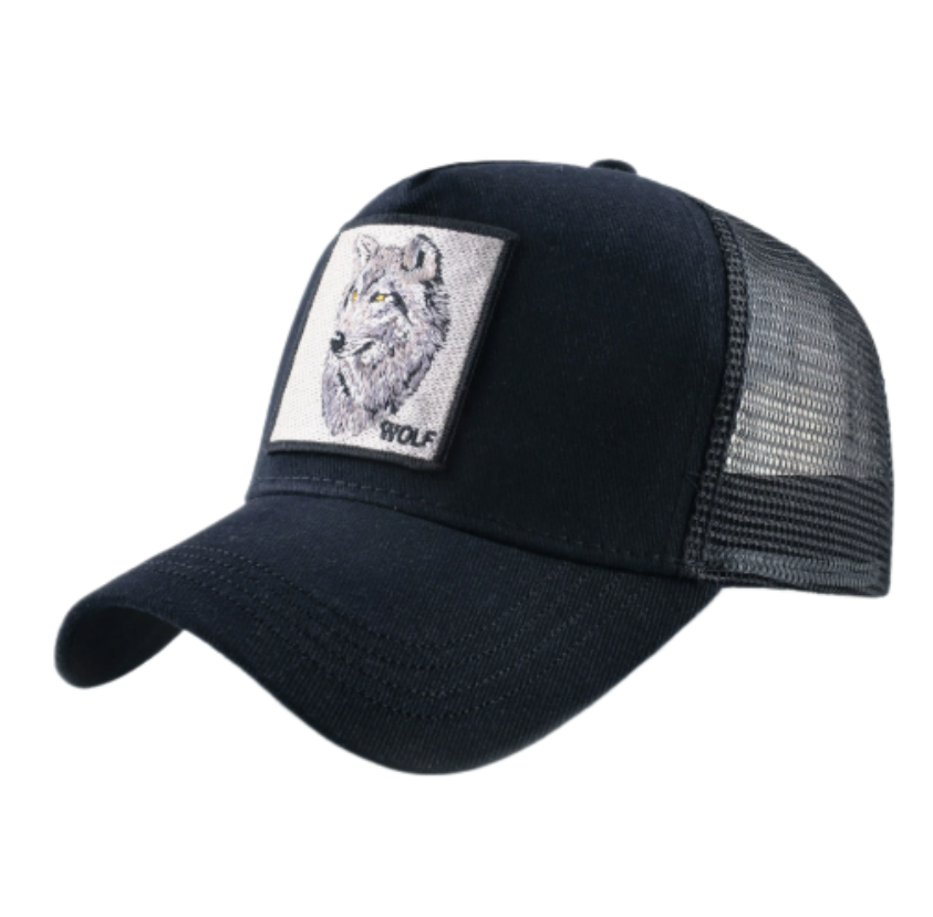 Wolf Patch Embroidery Mesh Bas - Trucker Cap Mesh review and price