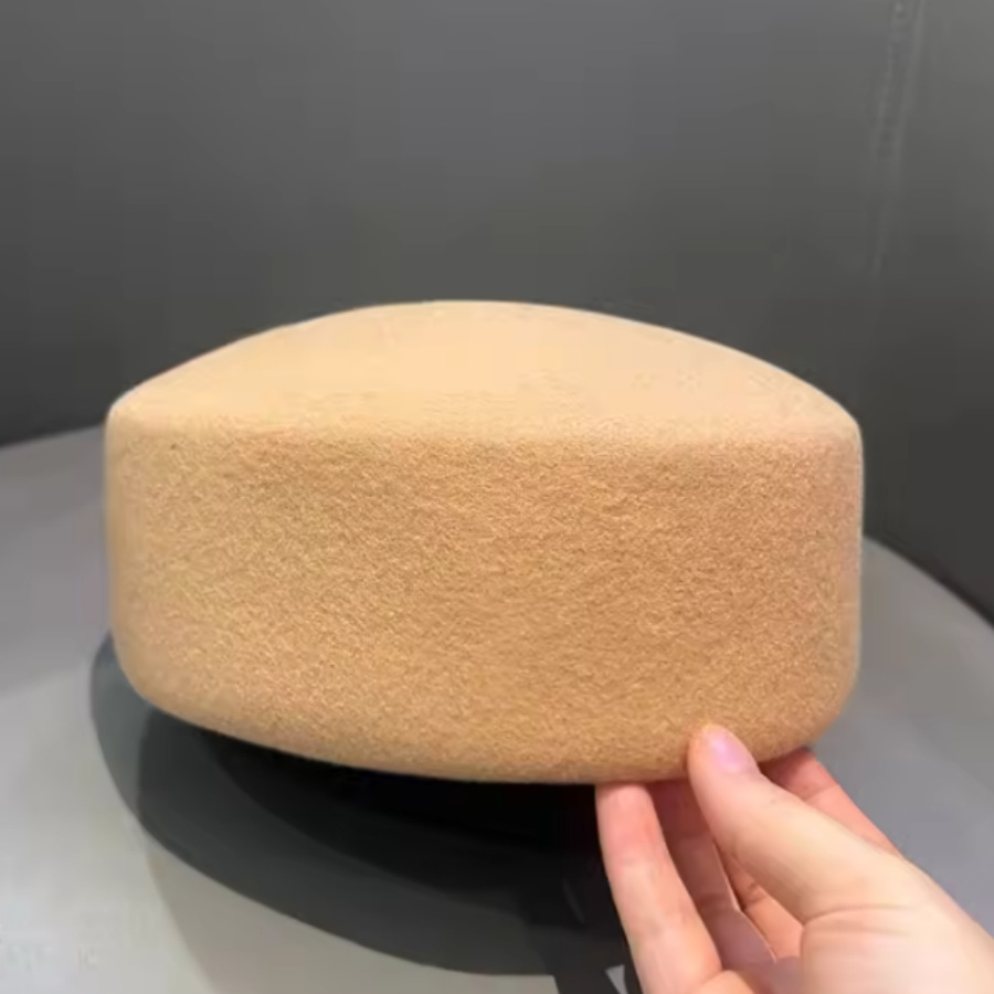 2026 Luxury Blue Pure Wool Fel - Beret French Wool review and price