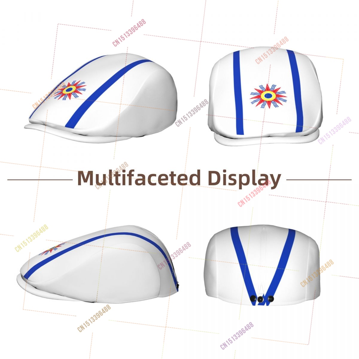 Chaldean Flag Men Women Flat I - Newsboy Cap Ivy review and price